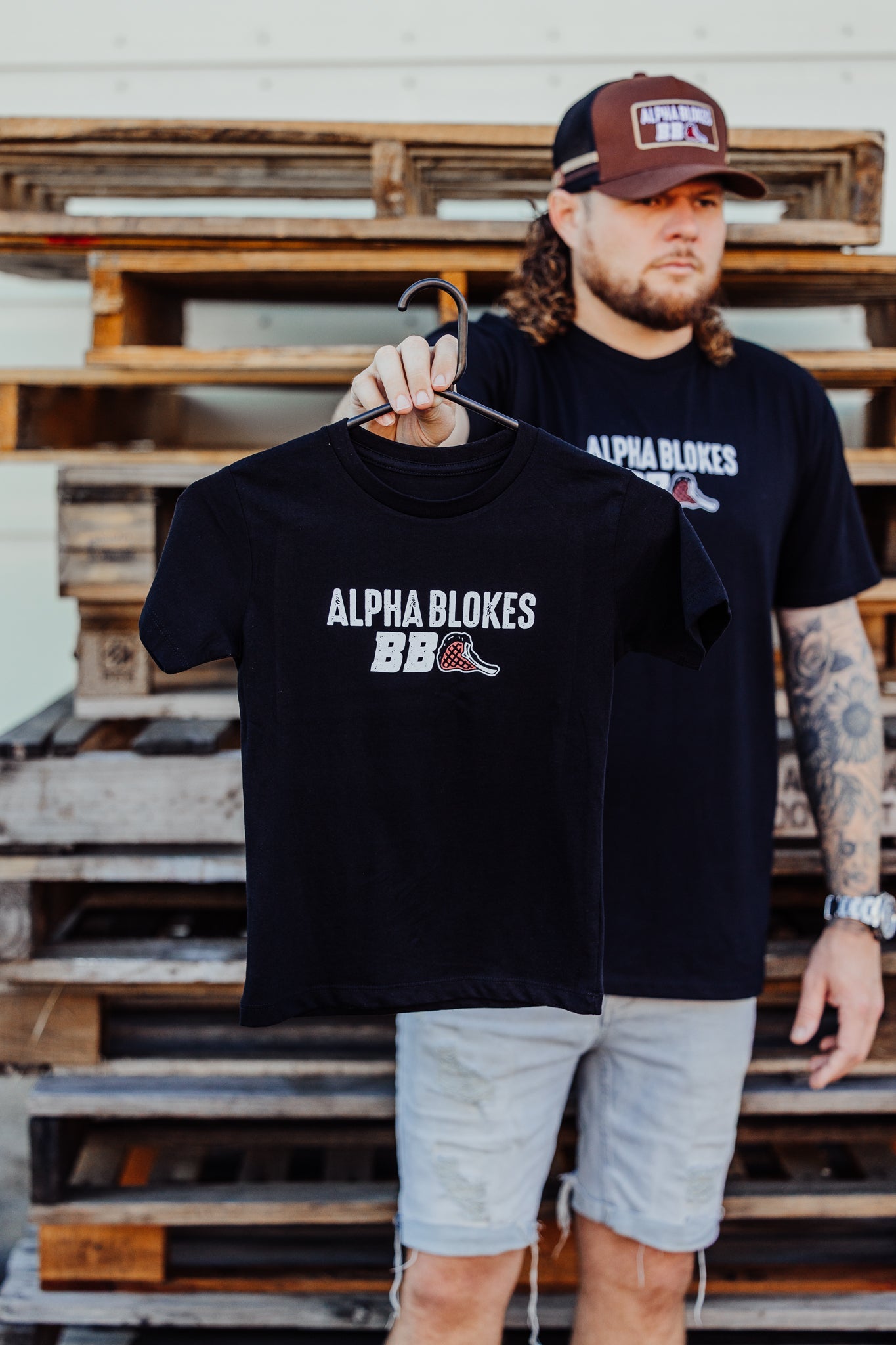 KIDS SHIRT BBQ Alpha Blokes