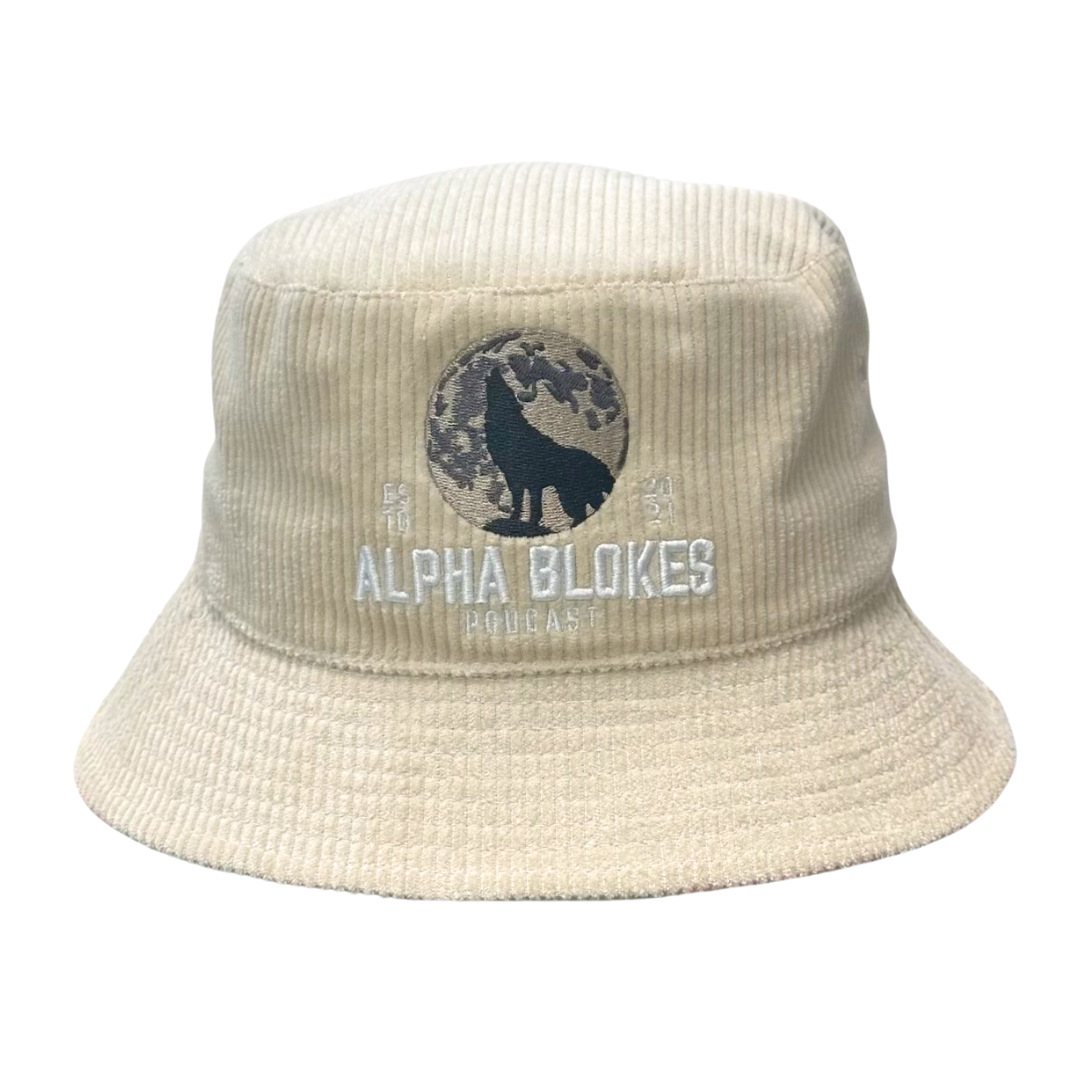 OG TAN CORD BUCKET HAT Alpha Blokes