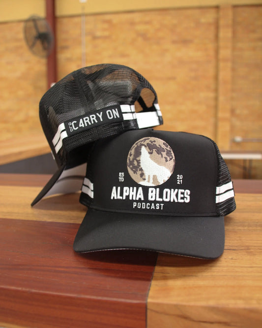 JUNIOR & TODDLER OG CAP BLACK Alpha Blokes