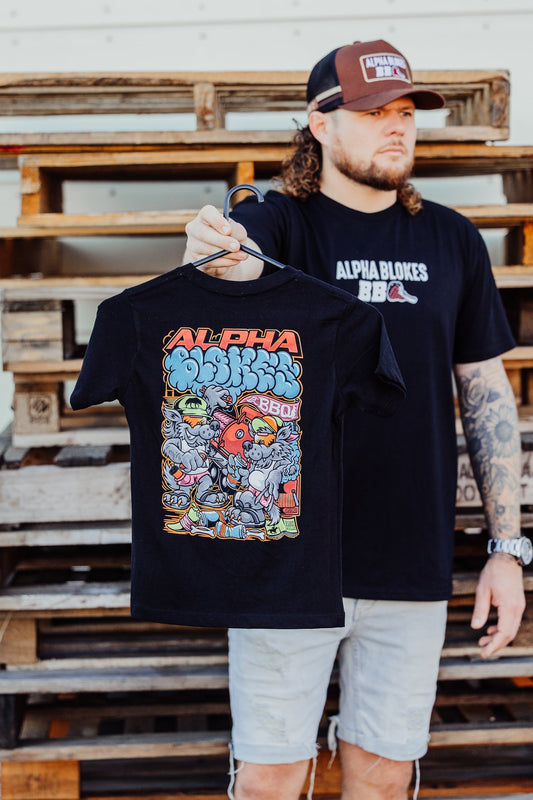 KIDS SHIRT BBQ Alpha Blokes