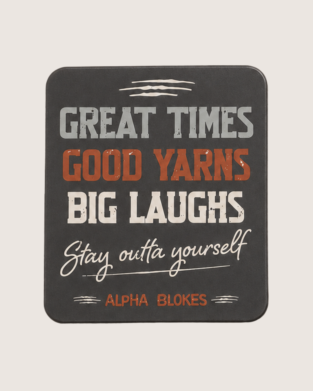 THE MOTTO MORE OF THIS MAGNET