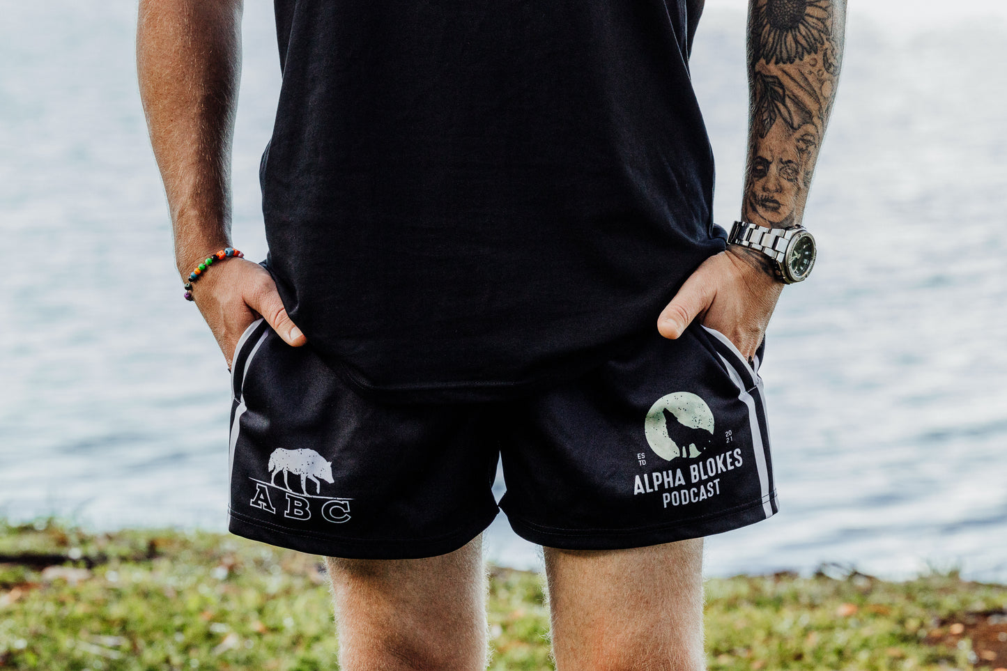 ALPHA BLOKES FOOTY SHORTS