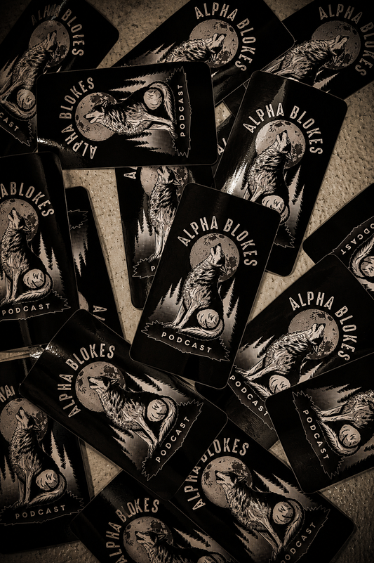 HOWLING WOLF STICKER
