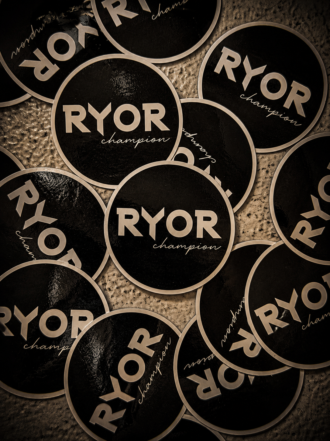 RUN YOUR OWN RACE STICKER