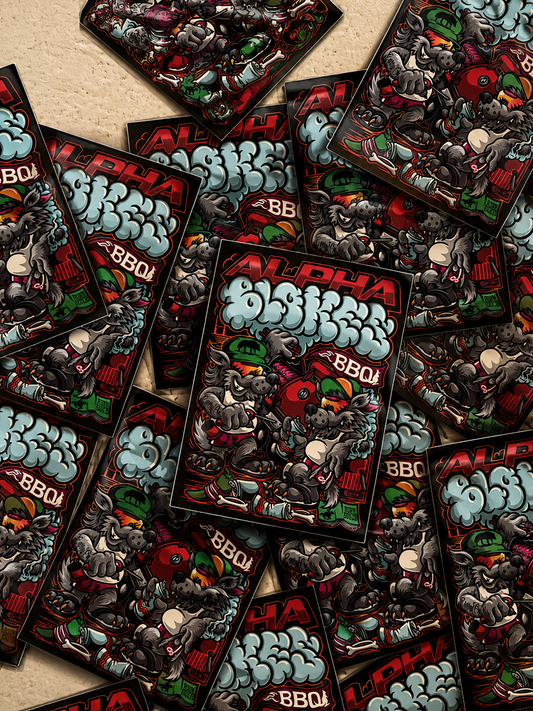 BBQ STICKER