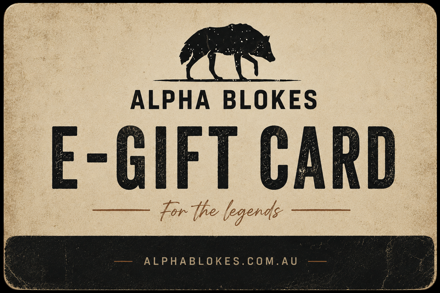 ALPHA BLOKES GIFT CARD