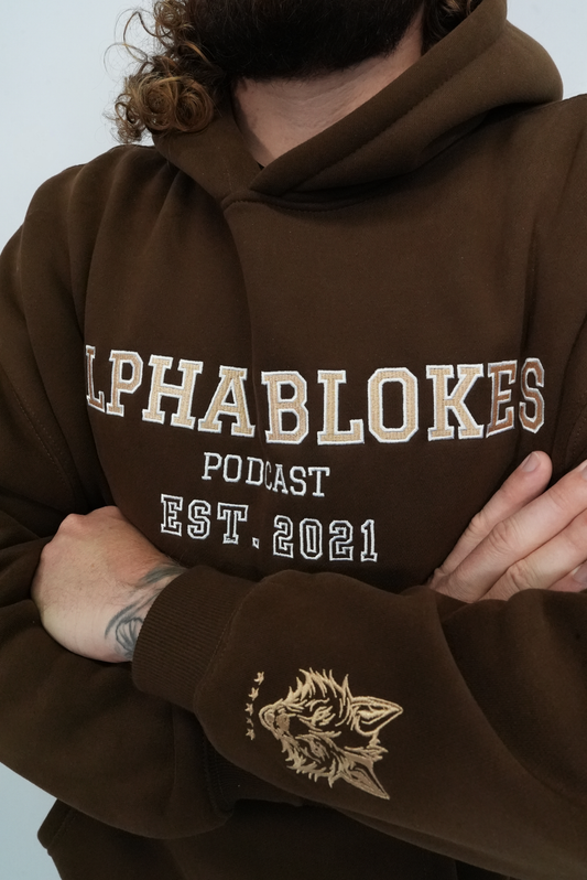 ALPHA BLOKES VARSITY HOODIE Alpha Blokes