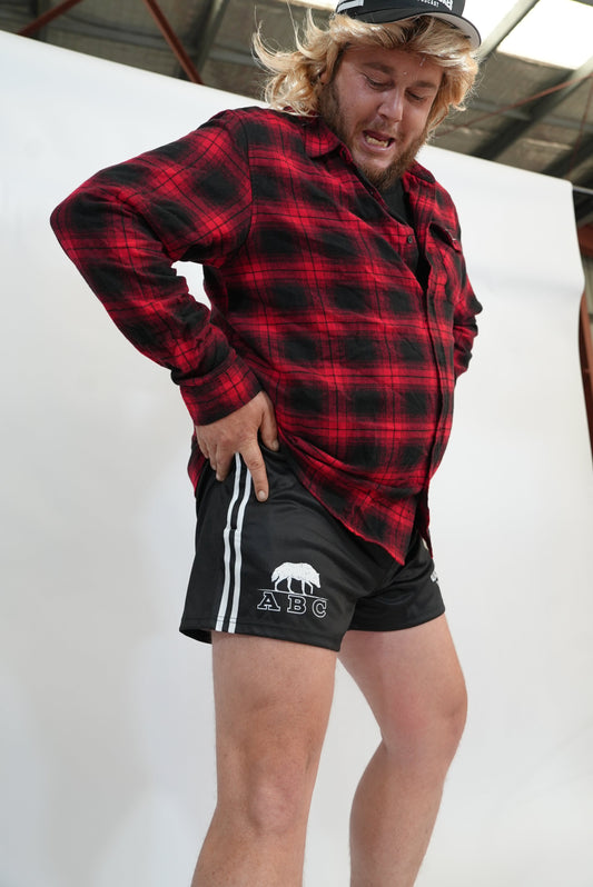 FOOTY SHORTS Alpha Blokes