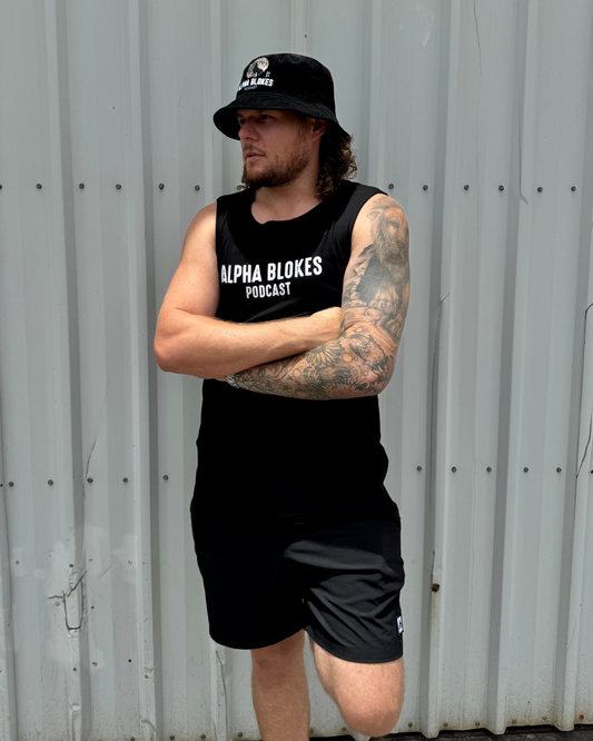OG TANK BLACK Alpha Blokes