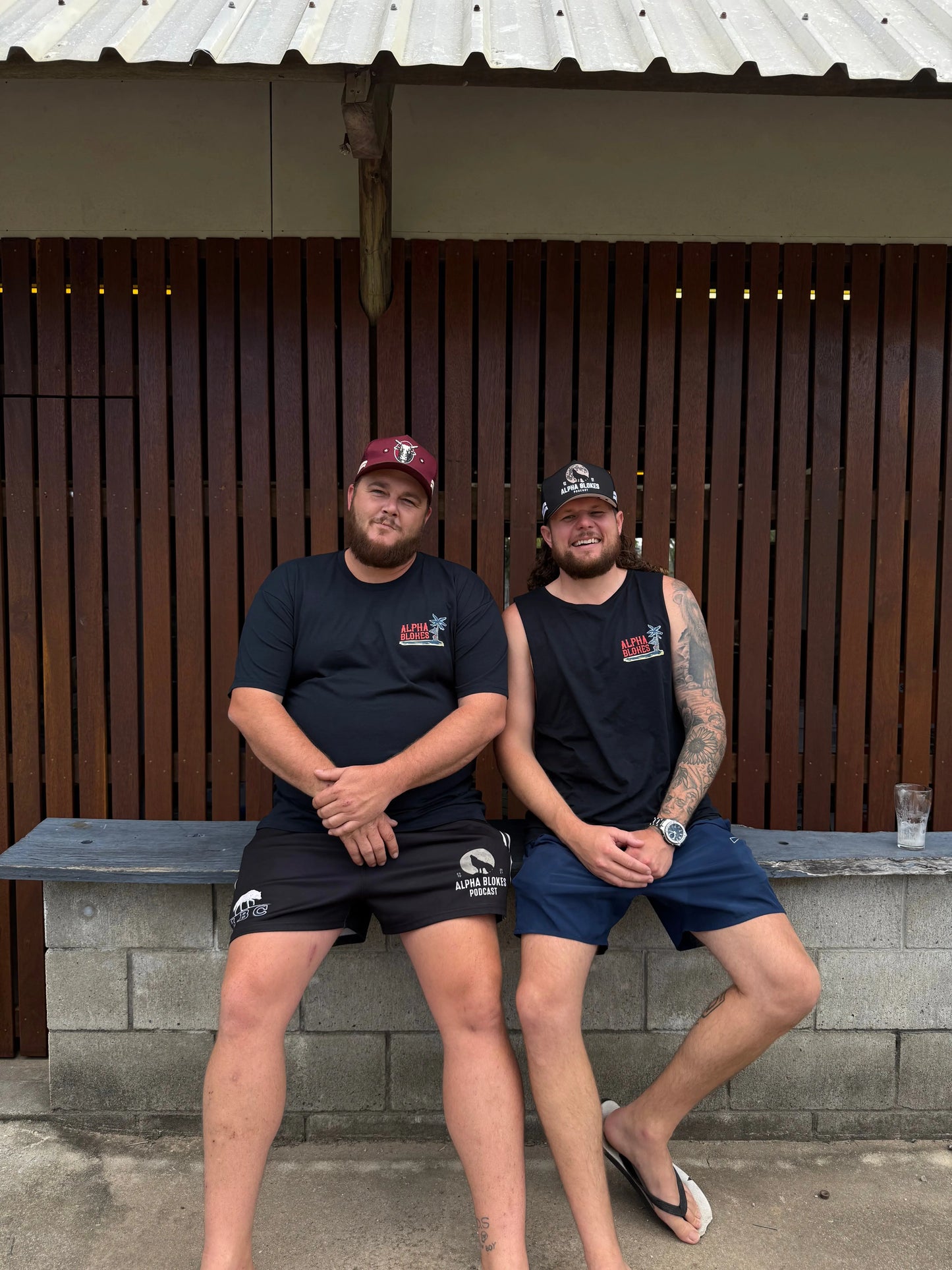 HELLO SUMMER NAVY TANK Alpha Blokes