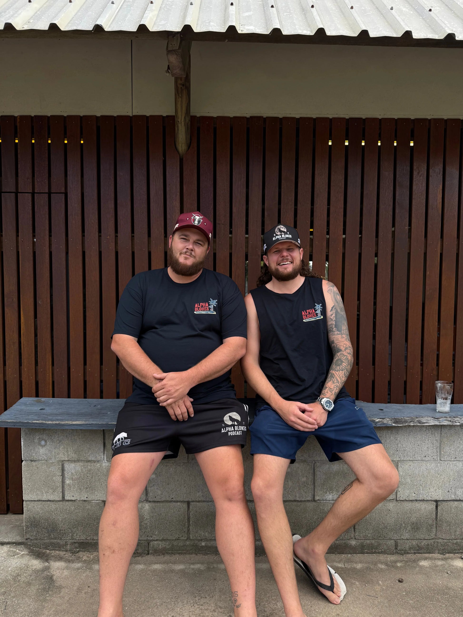 HELLO SUMMER NAVY TANK Alpha Blokes