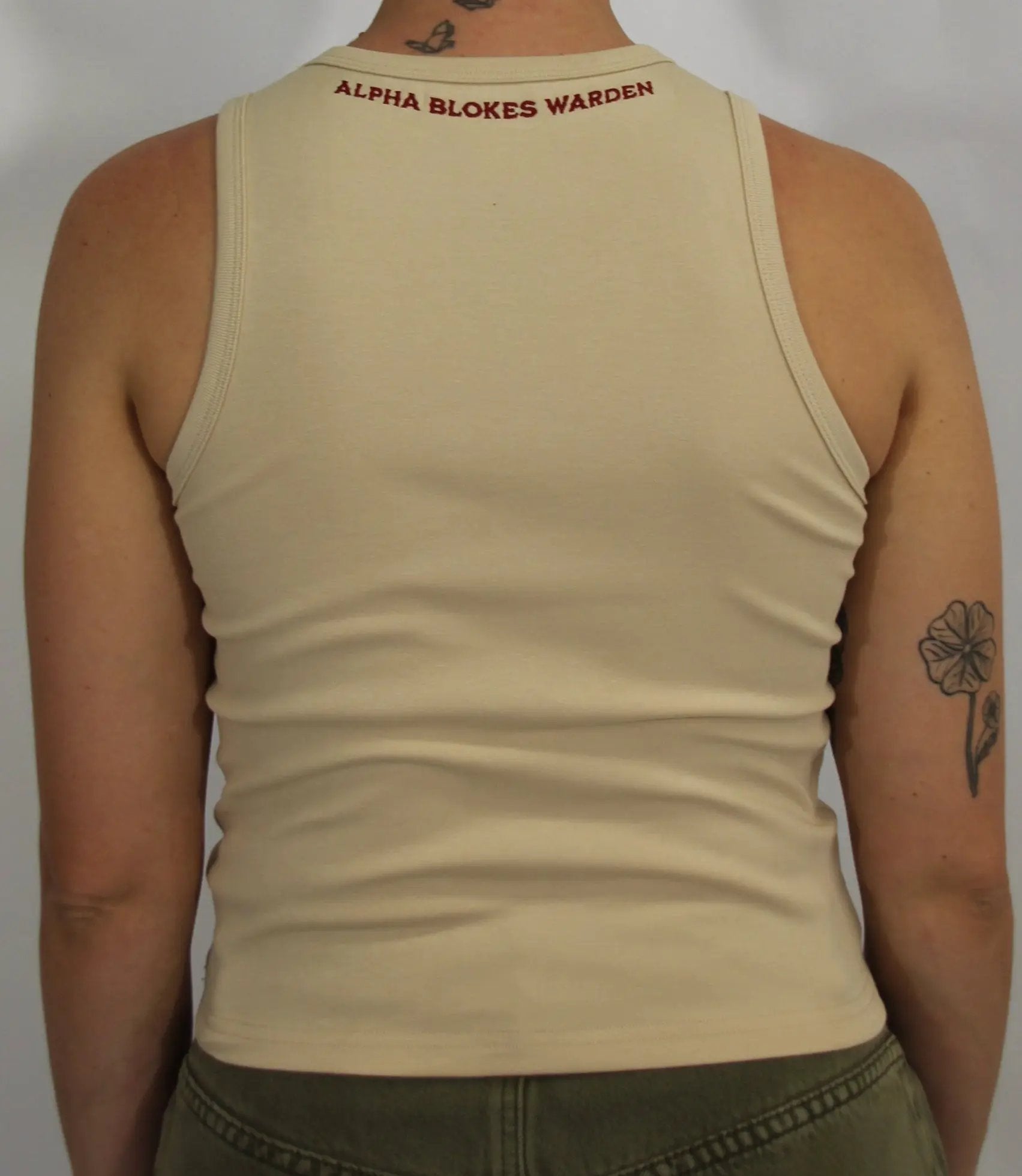 ABW WOMENS SINGLET Alpha Blokes