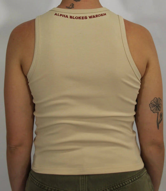 ABW WOMENS SINGLET Alpha Blokes