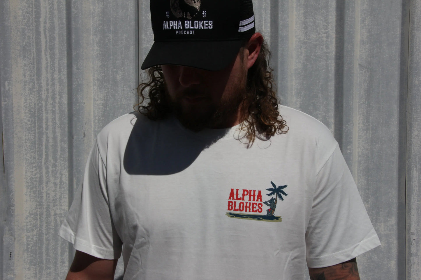 HELLO SUMMER CREAM TSHIRT Alpha Blokes