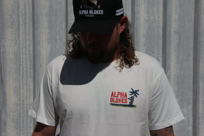 HELLO SUMMER CREAM TSHIRT Alpha Blokes