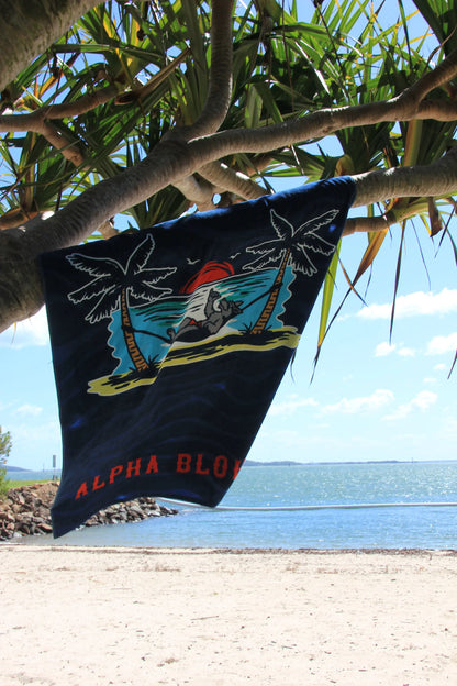 HELLO SUMMER LIGHT WEIGHT BEACH TOWEL Alpha Blokes