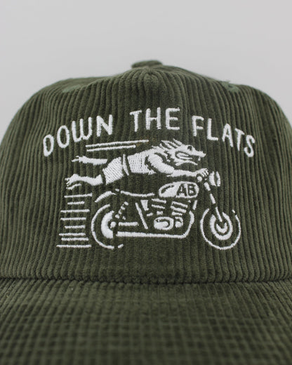 DOWN THE FLATS GREEN CAP