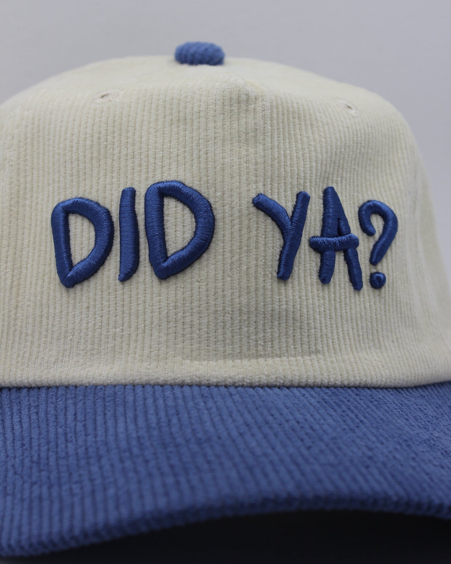 DID YA? CORDUROY CAP