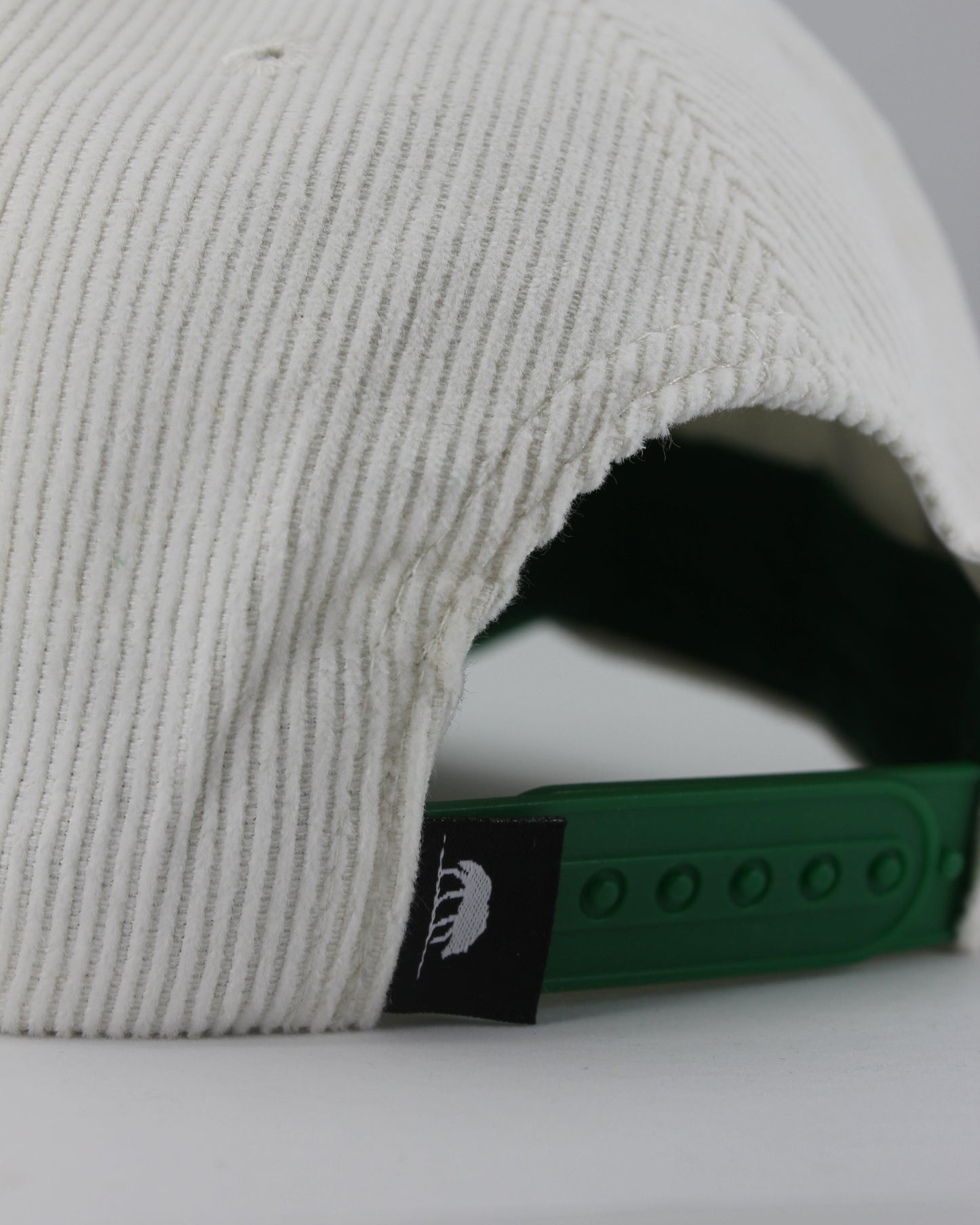 NAH NAH WHITE AND GREEN CAP