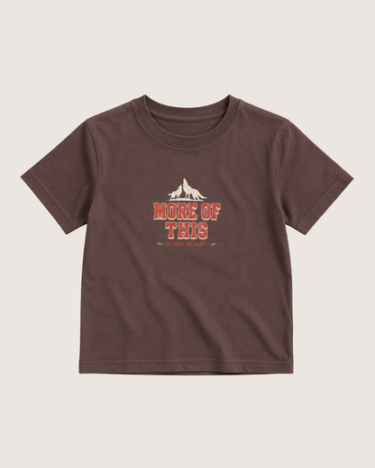 KIDS MORE OF THIS TSHIRT