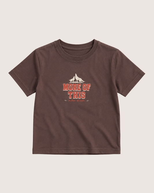 KIDS MORE OF THIS TSHIRT