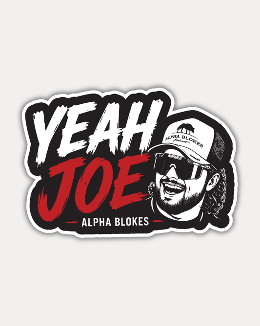 YEAH JOE 1 STICKER