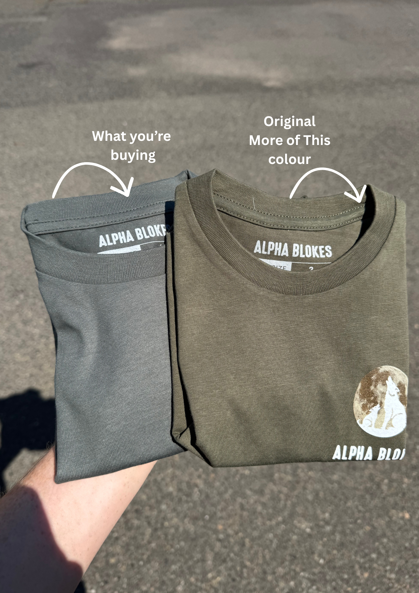 MORE OF THIS KIDS TSHIRT ARMY GREEN